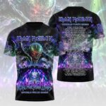Iron Maiden 2026 World Tour 3D Apparel – HOATT18897