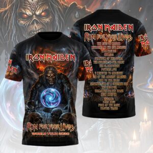 Iron Maiden 2026 World Tour 3D Apparel - HOATT18974