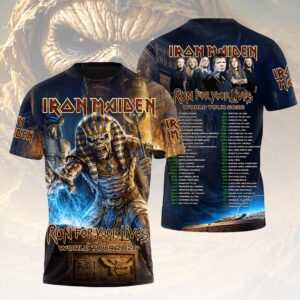 Iron Maiden 2026 World Tour 3D Apparel - HOATT19021