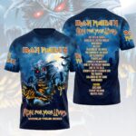 Iron Maiden 2026 World Tour 3D Apparel – HOATT19027