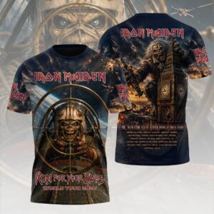 Iron Maiden 2026 World Tour 3D Apparel - HOATT19032