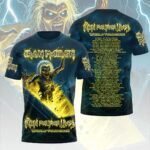 Iron Maiden 2026 World Tour 3D Apparel – HOATT19092