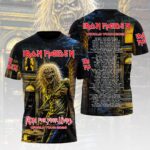 Iron Maiden 2026 World Tour 3D Apparel – HOATT18377