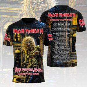 Iron Maiden 2026 World Tour 3D Apparel - HOATT18377