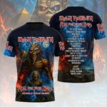 Iron Maiden 2026 World Tour 3D Apparel – HOATT18503
