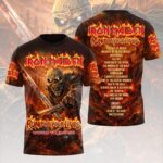 Iron Maiden 2026 World Tour 3D Apparel – HOATT18504