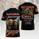 Iron Maiden 2026 World Tour 3D Apparel – HOATT18536