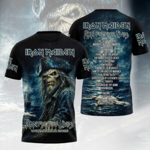 Iron Maiden 2026 World Tour 3D Apparel - HOATT18565