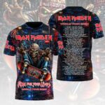 Iron Maiden 2026 World Tour 3D Apparel – HOATT18569