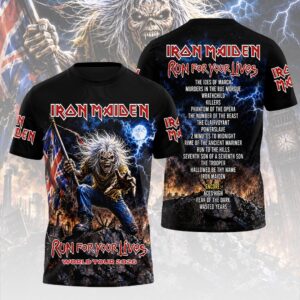 Iron Maiden 2026 World Tour 3D Apparel - HOATT18578