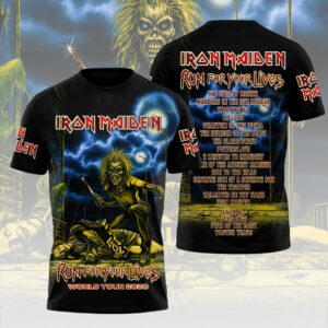 Iron Maiden 2026 World Tour 3D Apparel - HOATT18594