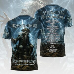 Iron Maiden 2026 World Tour 3D Apparel - HOATT18842