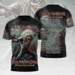 Iron Maiden 2026 World Tour 3D Apparel – HOATT18891
