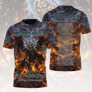 Iron Maiden 2026 World Tour 3D Apparel - HOATT18991