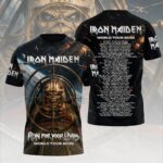 Iron Maiden 2026 World Tour 3D Apparel – HOATT19025