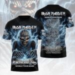 Iron Maiden 2026 World Tour 3D Apparel – HOATT19054