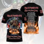 Iron Maiden 2026 World Tour 3D Apparel – HOATT19074