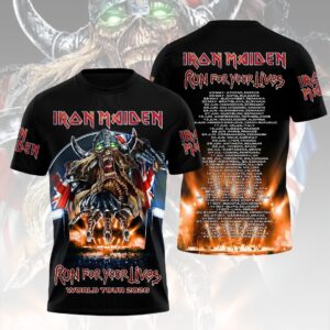 Iron Maiden 2026 World Tour 3D Apparel - HOATT19074
