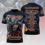 Iron Maiden 2026 World Tour 3D Apparel – HOATT19089