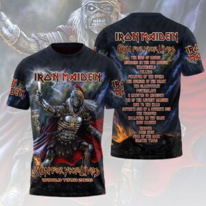 Iron Maiden 2026 World Tour 3D Apparel - HOATT19089