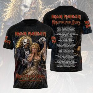 Iron Maiden 2026 World Tour 3D Apparel - HOATT19100