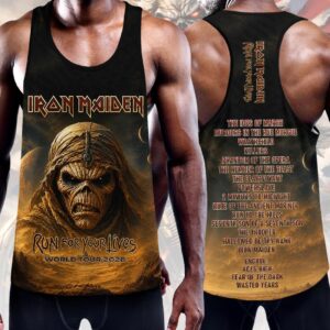 Iron Maiden 2026 World Tour Y-Back Muscle Tank Top - HOATT18337