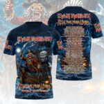 Iron Maiden 2026 World Tour 3D Apparel – HOATT18581