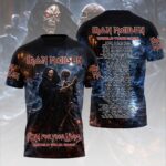 Iron Maiden 2026 World Tour 3D Apparel – HOATT18917