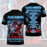Iron Maiden 2026 World Tour 3D Apparel – HOATT18464