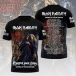 Iron Maiden 2026 World Tour 3D Apparel – HOATT18859