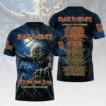 Iron Maiden 2026 World Tour 3D Apparel – HOATT18909