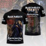 Iron Maiden 2026 World Tour 3D Apparel – HOATT18889