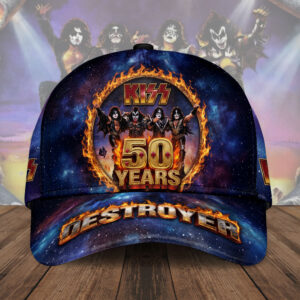 KISS Destroyer 50th Anniversary 2026 Classic Cap - TMTHU7087