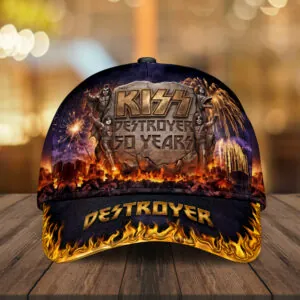 KISS Destroyer 50th Anniversary 2026 Classic Cap - TMTHU7088