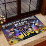 KISS Destroyer 50th Anniversary 2026 Custom Doormat – TMTHU6580
