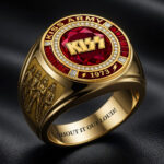 KISS 3D Engraved Ring – HOATT18512