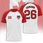 KISS x Canada National Football World Cup 2026 3D Apparel – TANTN23722