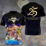 Kingdom Hearts 25th Anniversary 3D Apparel – GNE7052