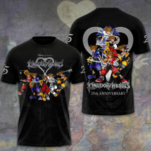 Kingdom Hearts 25th Anniversary 3D Apparel - GNE7053