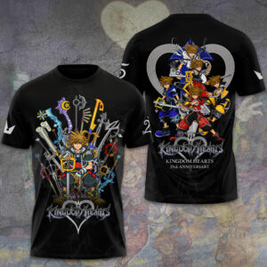 Kingdom Hearts 25th Anniversary 3D Apparel - GNE7079