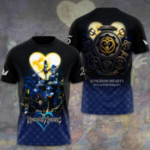 Kingdom Hearts 25th Anniversary 3D Apparel - GNE7108