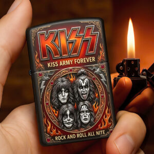 KISS Zippo Lighter Case (No Insert) - TANTN23466