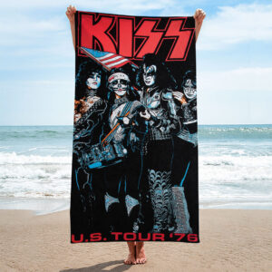 KISS Rectangle Beach Towel - TANTN23856