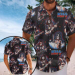 KISS Short Sleeve Button-Down Shirt – TANTN23854