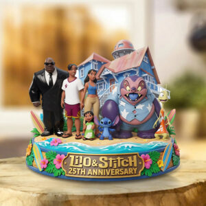 Lilo and Stitch 25th Anniversary Custom Shape Acrylic Plaque - TMTHU7036