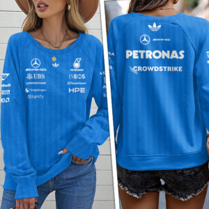 Mercedes AMG Petronas F1 Team Round Neck Raglan Sleeve Sweatshirt – TANTN23771
