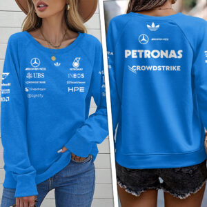 Mercedes AMG Petronas F1 Team Round Neck Raglan Sleeve Sweatshirt – TANTN23776