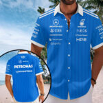 Mercedes AMG Petronas F1 Team Short Sleeve Button-Down Shirt – TANTN23748