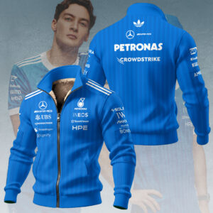 Mercedes AMG Petronas F1 Team Thick Knit Fleece Jacket - TANTN23770