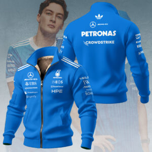 Mercedes AMG Petronas F1 Team Thick Knit Fleece Jacket - TANTN23775